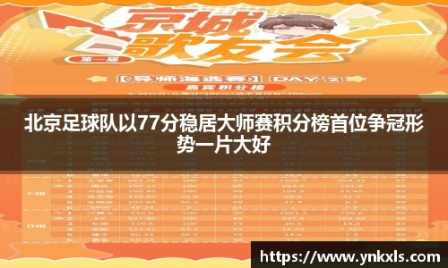 北京足球队以77分稳居大师赛积分榜首位争冠形势一片大好