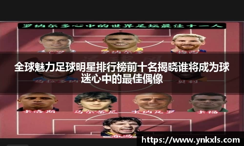 全球魅力足球明星排行榜前十名揭晓谁将成为球迷心中的最佳偶像